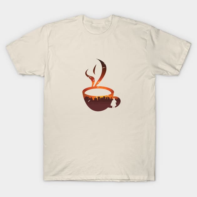 Coffee T-Shirt by artfromvideogames